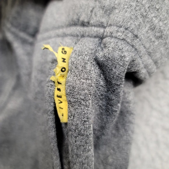 Nike Pants Womens Small Gray Livestrong Spellout Pink Swoosh Therma Fit Active - Picture 6 of 13